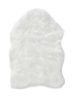 Washable Shaggy Rug Nanuk White 60x90 cm