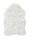 Washable Shaggy Rug Nanuk White 60x90 cm