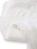 Washable Shaggy Rug Nanuk White 60x90 cm