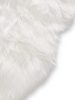 Washable Shaggy Rug Nanuk White 60x90 cm