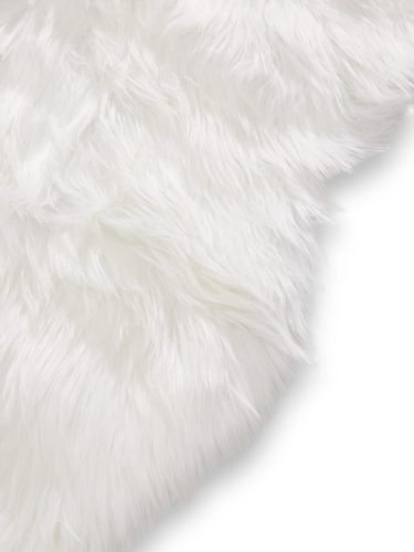 Washable Shaggy Rug Nanuk White 60x90 cm