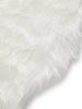 Washable Shaggy Rug Nanuk White 60x180 cm