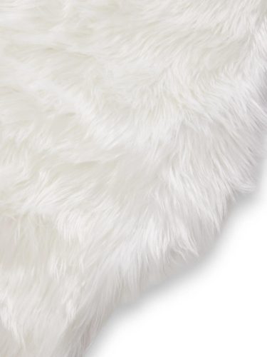 Washable Shaggy Rug Nanuk White 60x180 cm