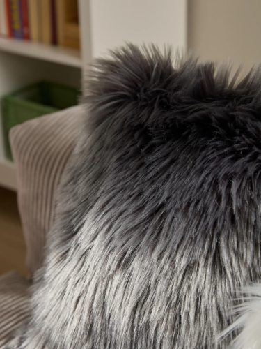 Cushion Cover Nanuk Charcoal 45x45 cm