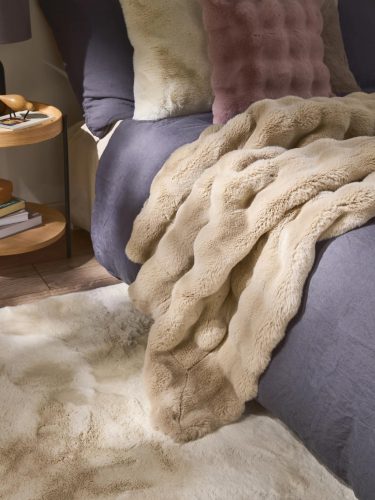 Blanket Dave Beige 150x200 cm