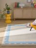 Rug Frame Blue 120x170 cm