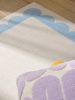 Rug Frame Blue 120x170 cm