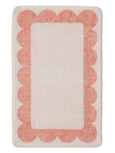 Bath Rug Frame Orange 50x80 cm