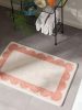 Bath Rug Frame Orange 50x80 cm