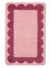 Bath Rug Frame Pink 80x150 cm