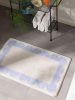 Bath Rug Frame Purple 80x150 cm