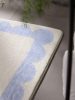 Bath Rug Frame Purple 80x150 cm