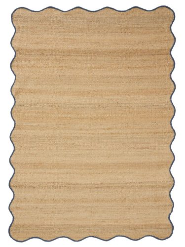 Jute Rug Mambo Blue 200x300 cm