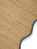 Jute Rug Mambo Blue 80x250 cm