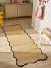 Jute Rug Mambo Black 80x250 cm