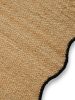 Jute Rug Mambo Black 80x250 cm