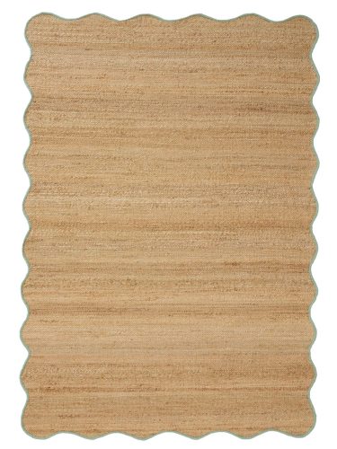 Jute Rug Mambo Turquoise 200x300 cm