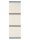 Wool Runner Livio Ivory/Green 80x250 cm