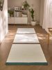 Wool Runner Livio Ivory/Green 80x250 cm