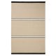 Wool Rug Livio Beige/Black 160x230 cm