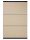 Wool Rug Livio Beige/Black 250x350 cm