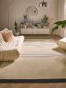 Wool Rug Livio Beige/Black 250x350 cm