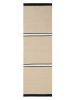 Wool Runner Livio Beige/Black 80x250 cm