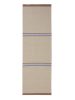 Wool Runner Livio Beige/Blue 70x200 cm