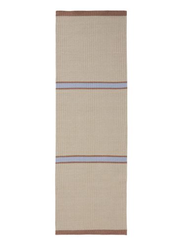 Wool Runner Livio Beige/Blue 70x200 cm
