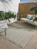 In- & Outdoor Rug Agra Cream/Blue 80x150 cm