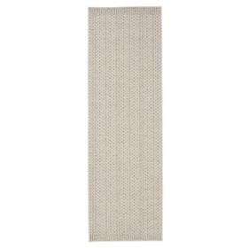 In- & Outdoor Runner Agra Cream/Blue 80x240 cm