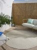 Agra Cream/Blue ø 200 cm round