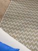 Agra blau_cream 80x150 cm