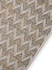 In- & Outdoor Rug Agra Blue/Cream 15x15 cm Sample