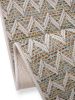 In- & Outdoor Runner Agra Blue/Cream 80x240 cm