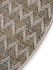 In- & Outdoor Rug Agra Blue/Cream ø 200 cm round