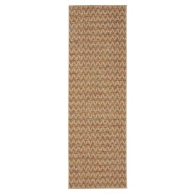 In- & Outdoor Runner Agra Beige/Multicolour 80x240 cm