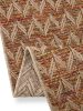 In- & Outdoor Runner Agra Beige/Multicolour 80x240 cm