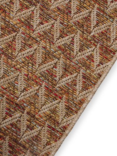 In- & Outdoor Runner Agra Beige/Multicolour 80x240 cm