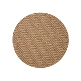 In- & Outdoor Rug Agra Beige/Multicolour ø 160 cm round