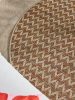 In- & Outdoor Rug Agra Beige/Multicolour ø 160 cm round