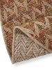 In- & Outdoor Rug Agra Beige/Multicolour ø 160 cm round
