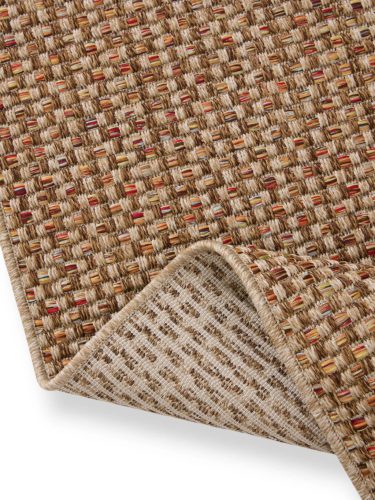 In- & Outdoor Rug Agra Multicolour/Beige 15x15 cm Sample