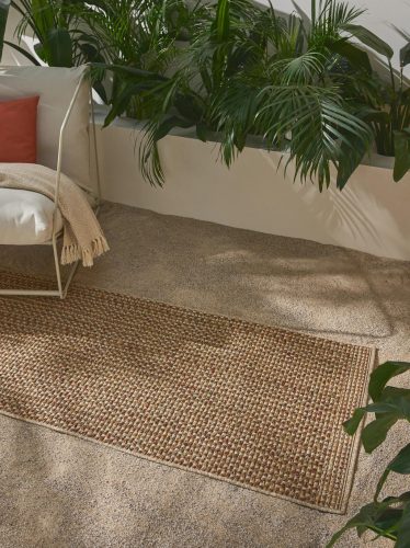 In- & Outdoor Runner Agra Multicolour/Beige 80x240 cm