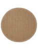 In- & Outdoor Rug Agra Multicolour/Beige ø 160 cm round