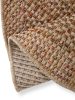 In- & Outdoor Rug Agra Multicolour/Beige ø 160 cm round