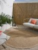 In- & Outdoor Rug Agra Multicolour/Beige ø 200 cm round