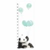 "Menta panda" magasságmérő falmatrica