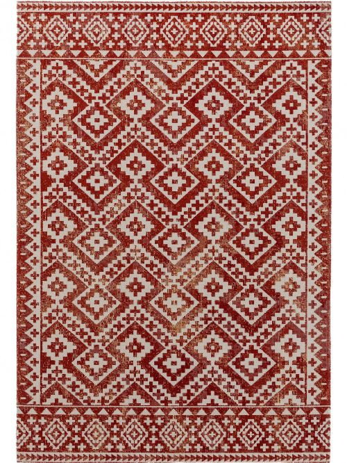Kül- és beltéri szőnyeg Jerry Terracotta 120x170 cm