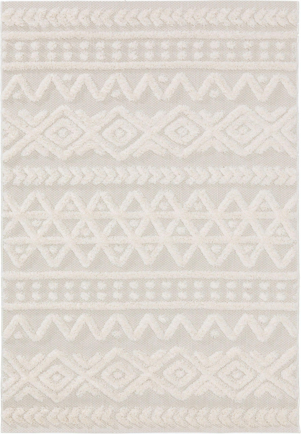 Kül- és beltéri szőnyeg Carlo Cream 200x290 cm